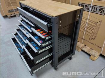 Workshop equipment Unused Eversteel EV22-12XXL 12 Drawn Tool Cabinet, incl Tools: picture 1