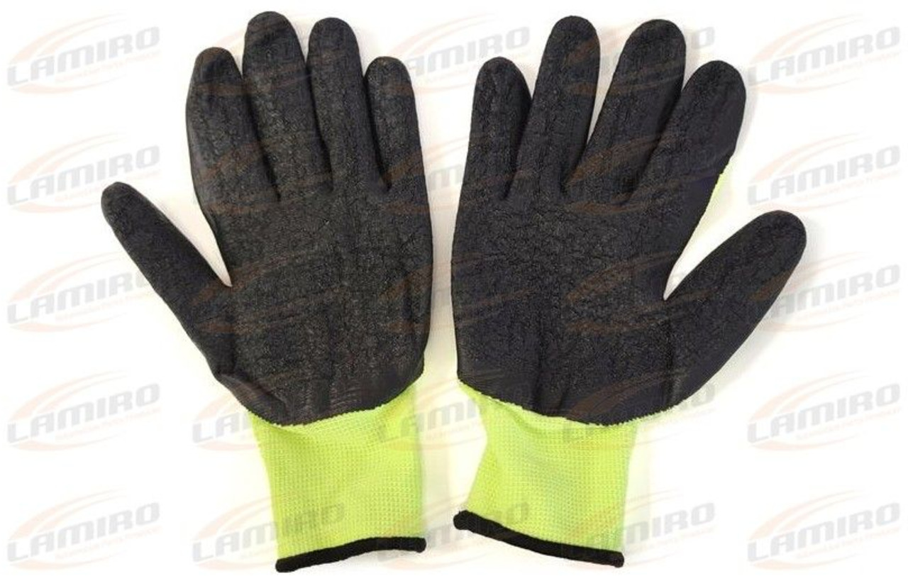 New Workshop equipment Work gloves size 9 STRONG OHS PROTECTIVE WORK GLOVES SIZE "9"
MADE OF POLYESTER, COATED WITH DURABLE LATEX, ABRASION RESISTANT: picture 2