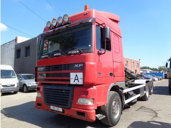 Konteynır taşıyıcı/ yedek karoser kamyon DAF 95 XF 480 6x2 cable system