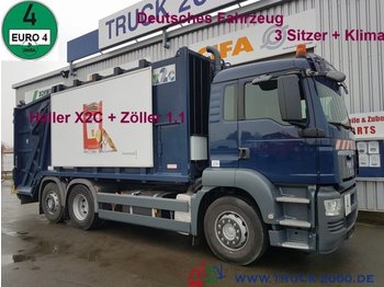 Сміттєвози MAN TGS 26.320 Haller X2 + Zöller 1.1 Deutscher LKW