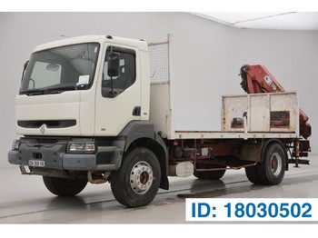 Flatbed lastebil Renault Kerax 340
