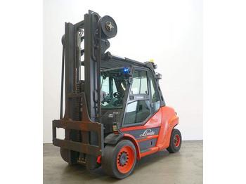 4-wheel front forklift Linde H 80 D/900/396-02