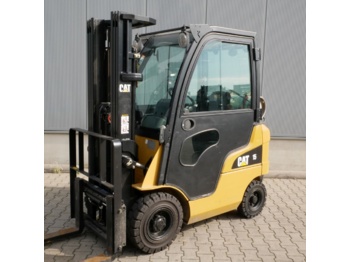 LPG forklift CAT Lift Trucks GP15N like new Top 3000wh: picture 1