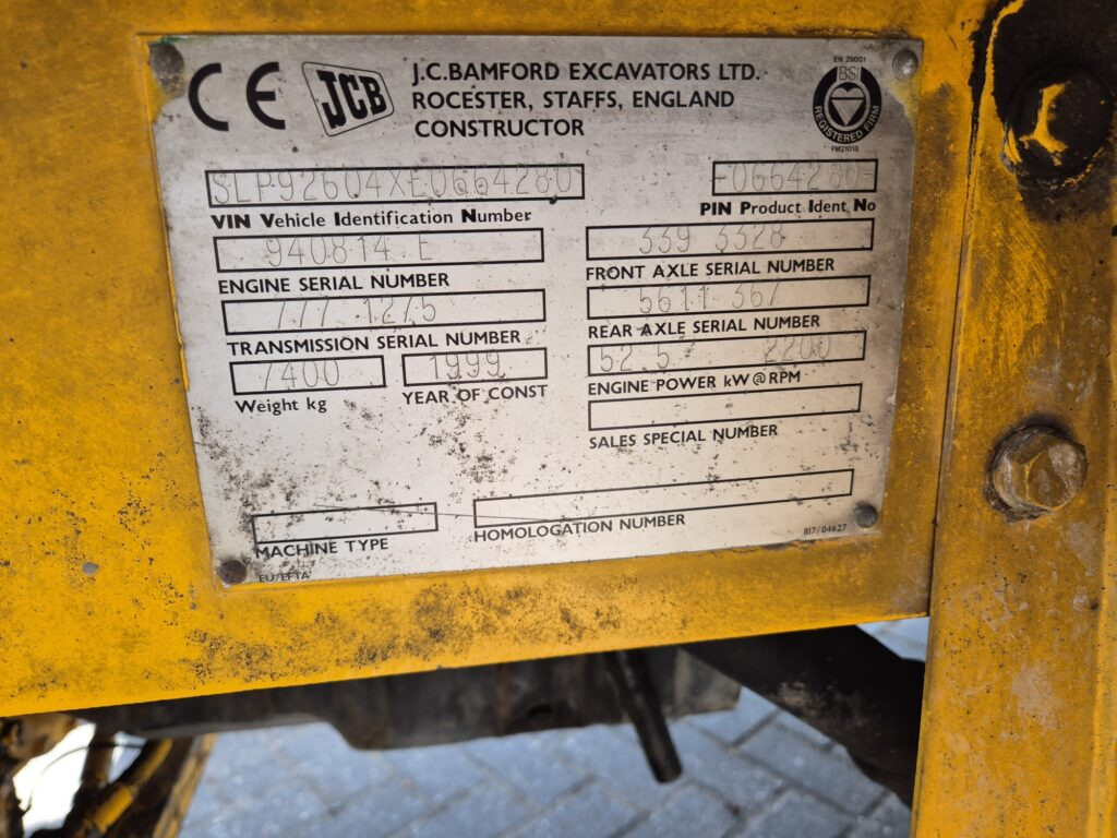 Diesel forklift JCB 926 roughterrain forklift