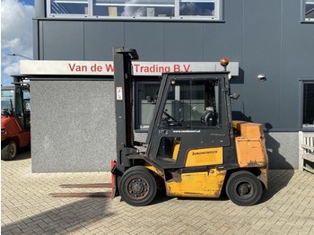 Diesel forklift Jungheinrich DFG40 Heftruck Jungheinrich DFG40 Duplo 425/3e functie Diesel