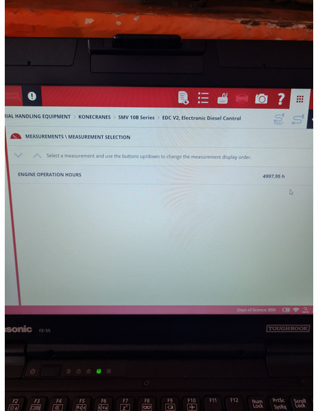 Diesel forklift KONECRANES 16-1200B