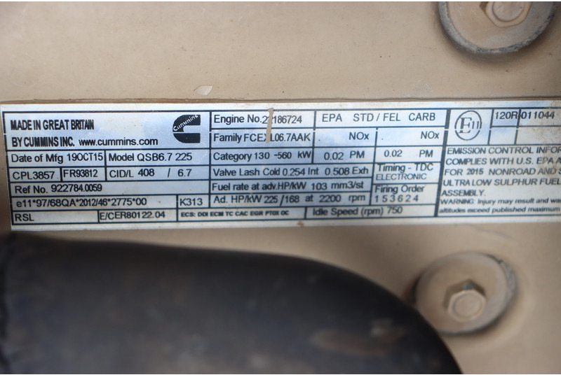 Diesel forklift Kalmar DCG220-12LB