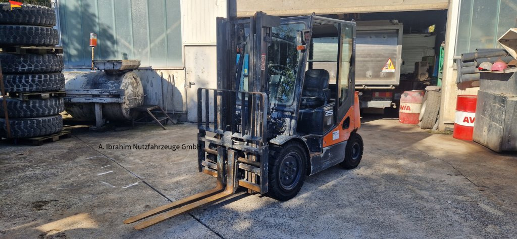 Doosan D25-5 Duplexmast, Seitenverschiebung, autom. Gabelverst. - Forklift: picture 1