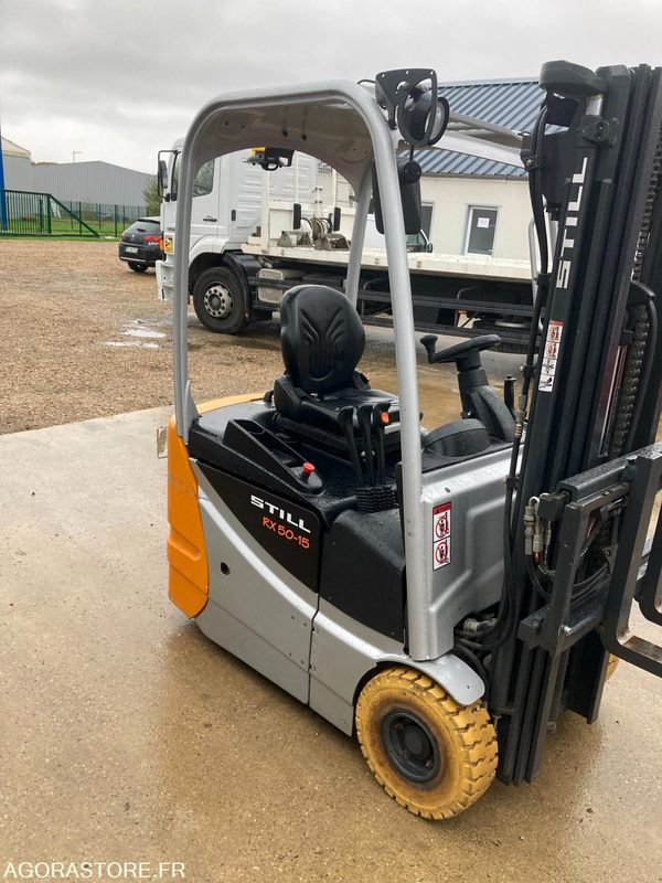 Electric forklift CHARIOT ELEVATEUR FRONTAL  STILL RX50-15 2014 1900 HEURES