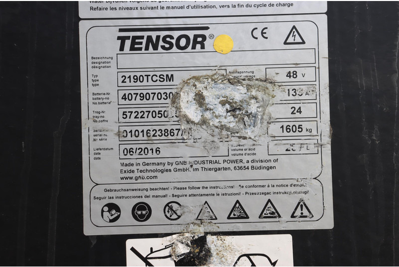 Electric forklift Carer F60HD2