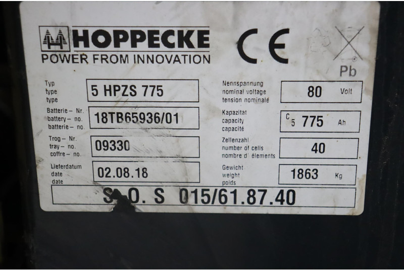 Electric forklift Hyster J2.5XN