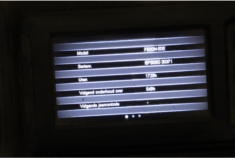 Electric forklift Mitsubishi FB30N