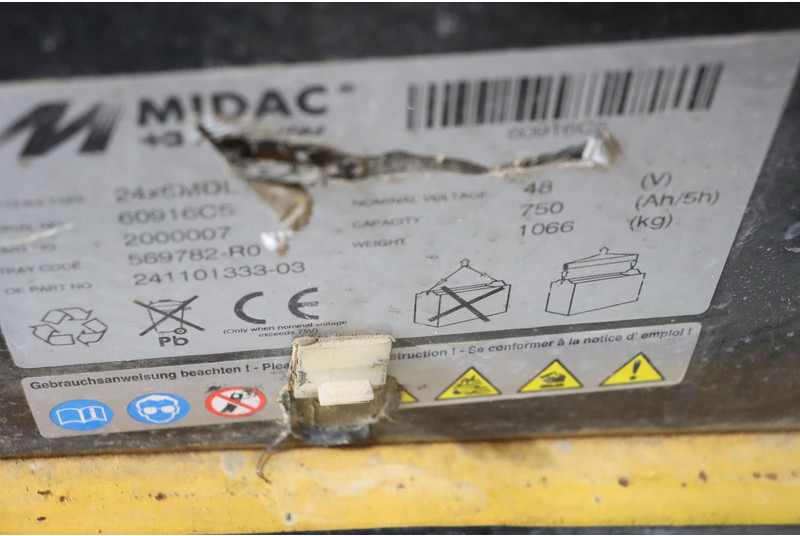 Electric forklift TCM FTB18-7