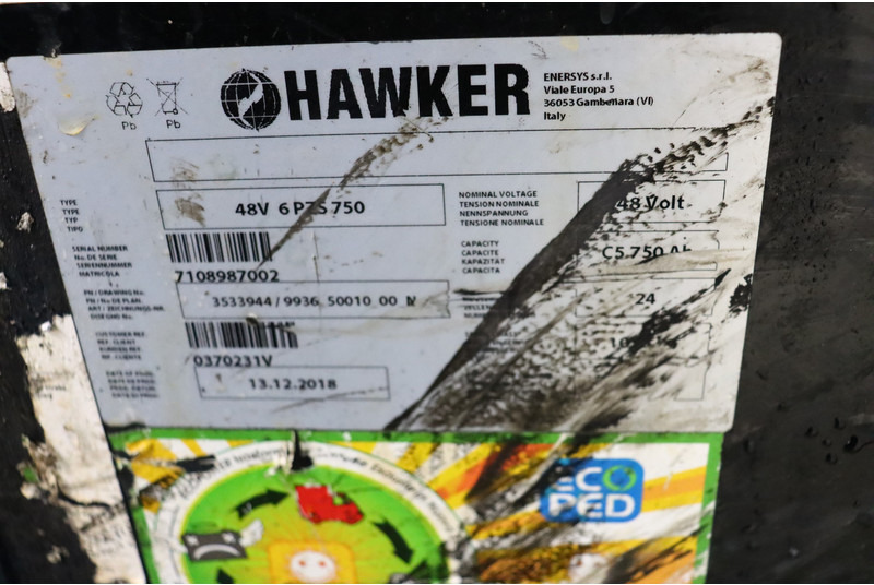 Electric forklift Toyota 8FBM20T