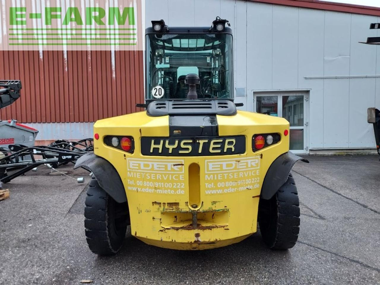 Forklift Hyster h 12xm-6