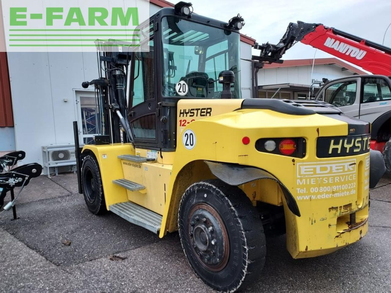 Forklift Hyster h 12xm-6