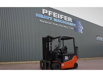 Forklift Toyota 8FBMT30 Valid inspection, *Guarantee! Electric, 3t