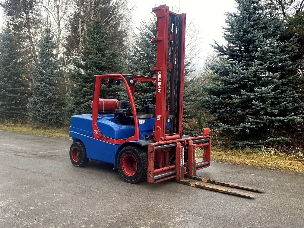 LPG forklift Hyster H5.5 FT 2013 double front wheels