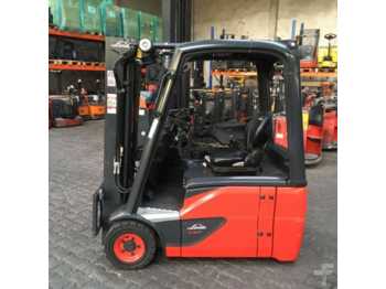 Electric forklift Linde E16-02 - Containerf/4.000HH/Pedalgest.: picture 1