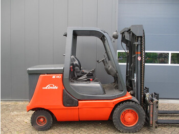 Electric forklift Linde E40P: picture 1