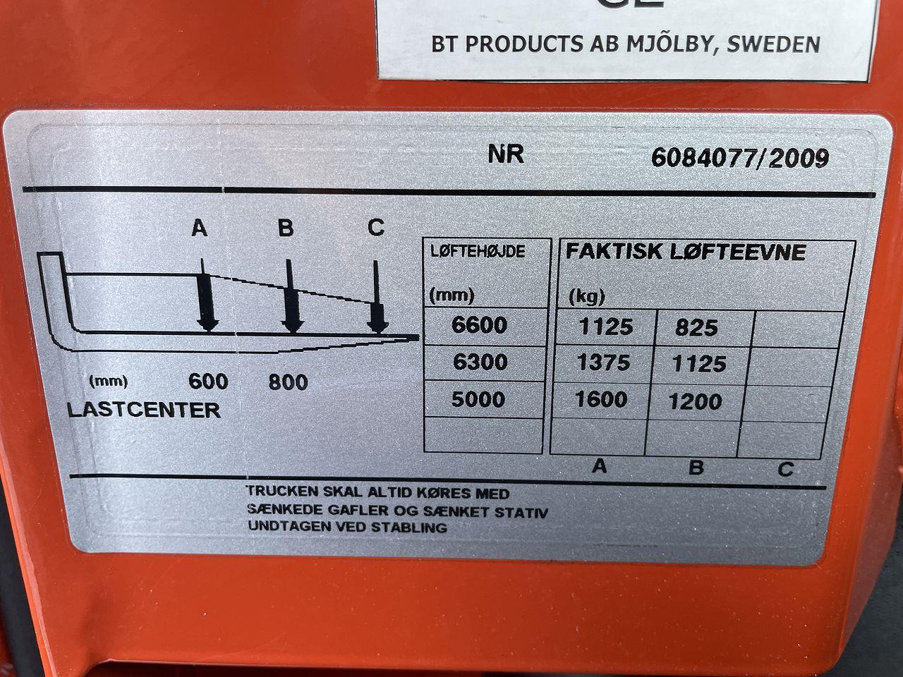 Reach truck BT RRE 160MC