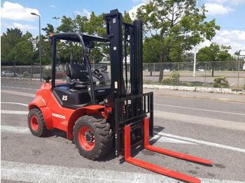 Rough terrain forklift Hangcha TT25