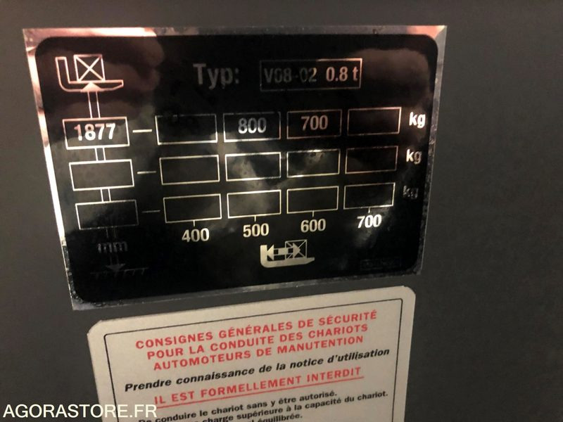 Stacker Gerbeur à plateforme élevable