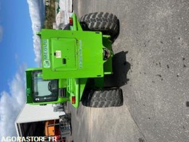 Telescopic handler Téléscopique Merlo 38.14+ avec nacelle