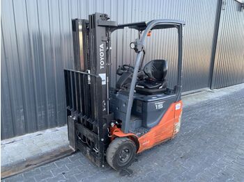 Electric forklift Toyota 8FBE15T: picture 1