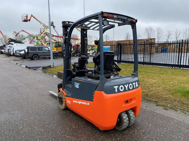 Electric forklift Toyota 8FBET16: picture 6