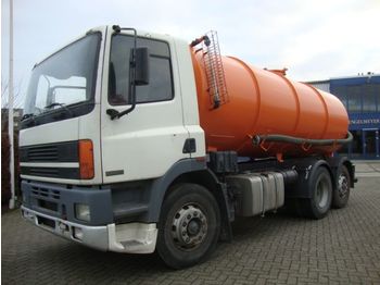 Vacuum truck DAF 85-330 6x2 vaccuum tank 14000liter: picture 1
