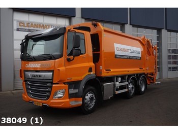 Garbage truck DAF FAG CF 340 Euro 6 Welvaarts weighing systeem: picture 1