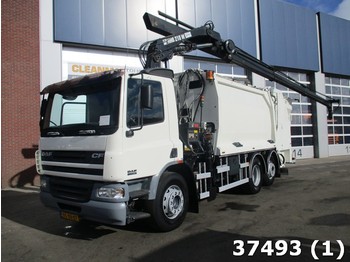 Garbage truck DAF FAN 75 CF 250 Hiab 21 ton/meter Kran: picture 1