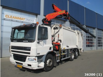 Garbage truck DAF FAN 75 CF 250 Palfinger 20 ton/meter Kran: picture 1