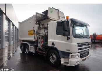 Garbage truck DAF FAN 75 CF 310 6x2 Euro 5 zijlader: picture 1