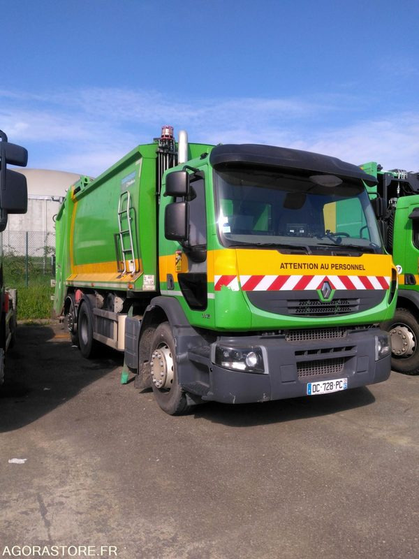 Garbage truck Benne à ordures ménagères Renault Eurovoirie Terberg