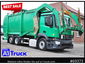 Garbage truck MERCEDES-BENZ Antos 2533, HS Millenium XXL37 Überkopflader,