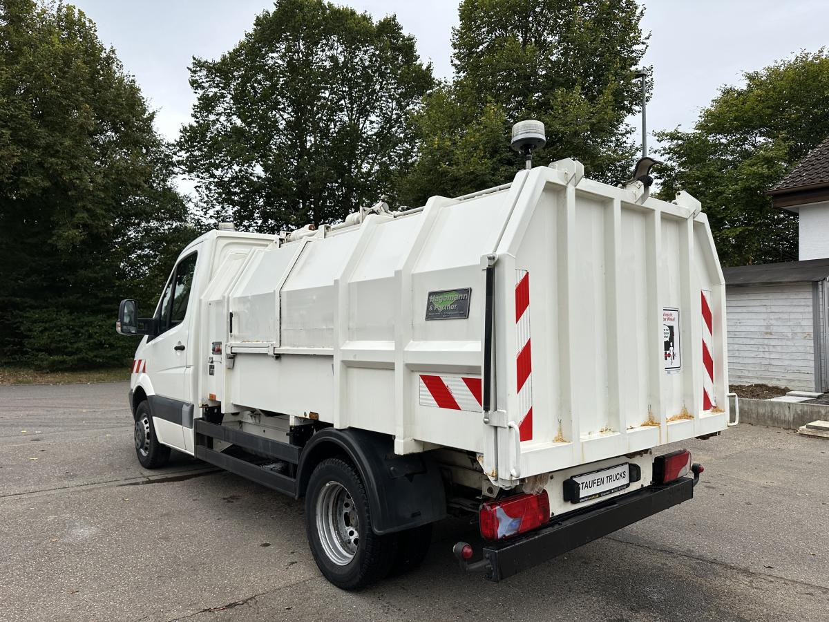 Garbage truck Mercedes Sprinter 515 CDI Müllpresswagen Seitenlader Klima