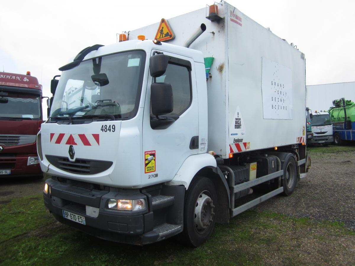 Garbage truck Renault Midlum 270 DXI