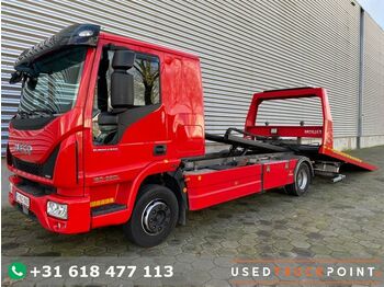 Tow truck Iveco Eurocargo 120-220L / Brille / Falcom plateau / Winch / 201 DKM / Euro 6 / Belgium Truck: picture 1