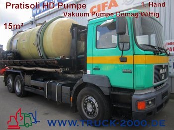 Vacuum truck MAN 26.343 15m³ Hochdrucksaugspüler aus 1.Hand: picture 1