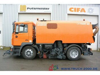 Road sweeper MAN ME 15.220 Bucher Schörling CityFant 60 Kehr Saug: picture 1