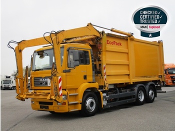 Garbage truck for transportation of garbage MAN TGA 26.350 6X2-2 BL, Euro 3, Überkopflader: picture 1