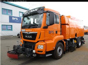 Road sweeper MAN TGS 18.360 4x2 BL BEAM S9000 Rotorcleaner: picture 1