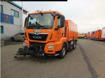 Road sweeper MAN TGS 18.360 4x2 BL BEAM S9000 beids. WK HD Heckab: picture 1