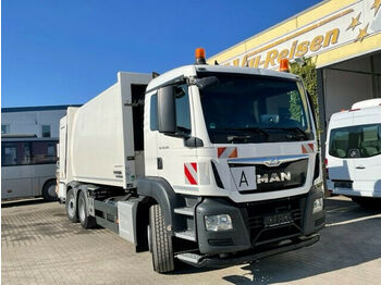Garbage truck MAN TGS 28.320 6x2-4 BL  POWERPRESS  Faun EURO 6: picture 1