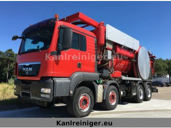 Vacuum truck MAN TGS 35.480 14m³ Kolben - CVS - 2xUraca: picture 1