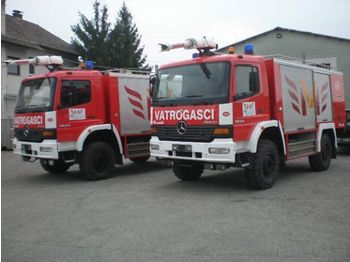 Fire truck MERCEDES-BENZ VATROGASNO ATEGO 4X4 10-25, 2002 god: picture 1