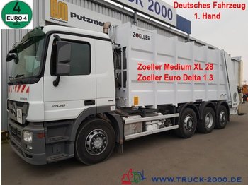 Garbage truck for transportation of garbage Mercedes-Benz 4136 Zoeller 28m³ Zoeller 1.3 Schüttung 1. Hand: picture 1