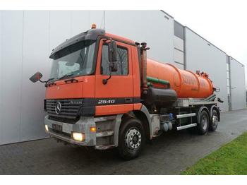 Vacuum truck Mercedes-Benz ACTROS 2540 6X2 EPS HUB REDUCTION: picture 1